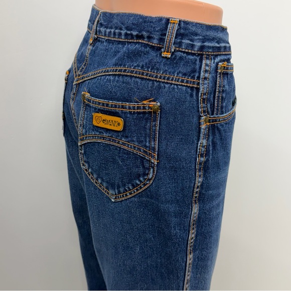 Vintage Denim - Vintage Gitano 1980s Proportionally Sized Medium Wash Denim Jeans Womans Size 13